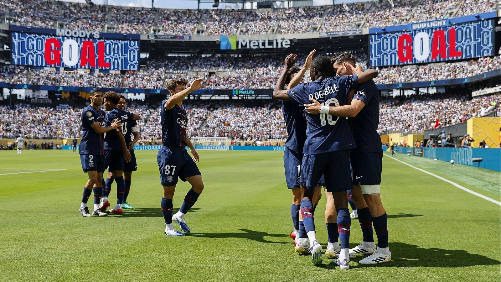 El PSG liquidó por 4 a 0 al Real Madrid